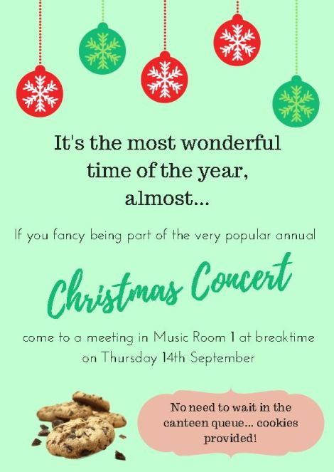 Christmas Concert Meeting